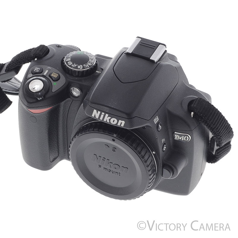 Nikon D40 Digital Camera Body ~2550 Shots [EXC] - Victory Camera