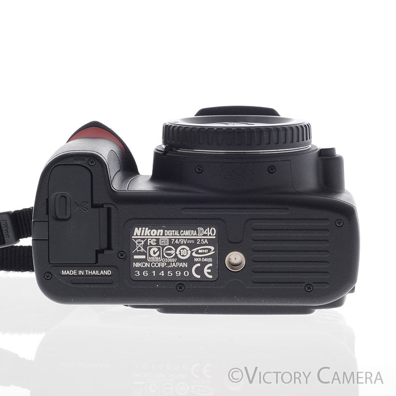 Nikon D40 Digital Camera Body ~2550 Shots [EXC] - Victory Camera