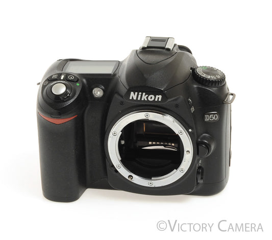Nikon D50 6.1MP Digital SLR Camera w/ Battery & Charger [EXC] - Victory Camera