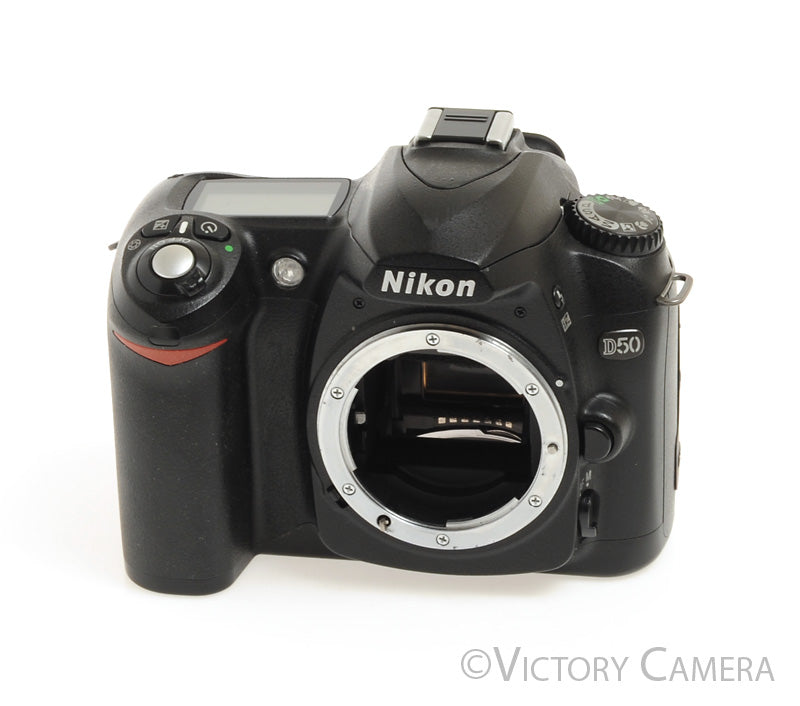 Nikon D50 6.1MP Digital SLR Camera w/ Battery &amp; Charger [EXC] - Victory Camera