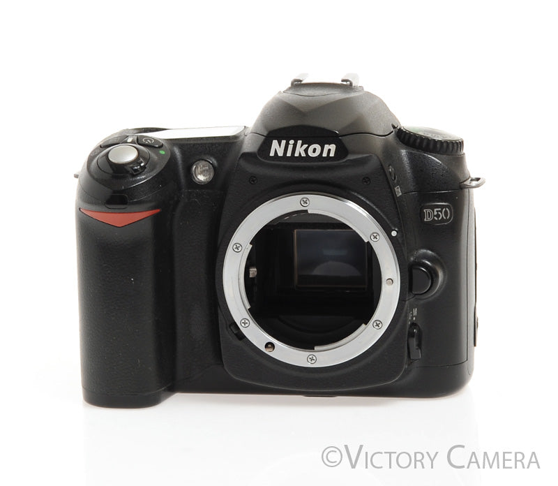 Nikon D50 6.1MP Digital SLR Camera w/ Battery & Charger (~53600 Shots) [EXC+] - Victory Camera