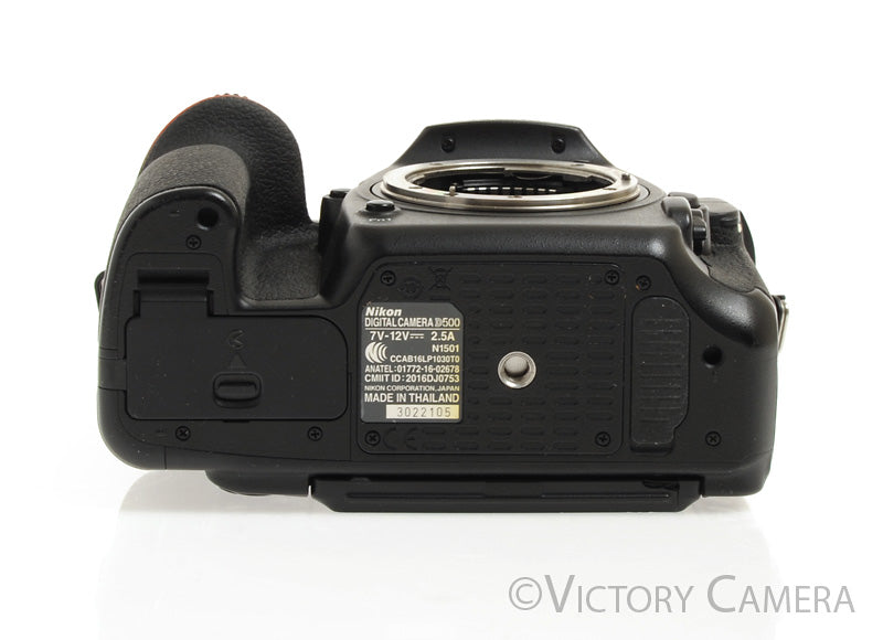 Nikon D500 20.9mp Digital SLR Camera w/ Box (~23,000 Shots) [EXC] - Victory Camera