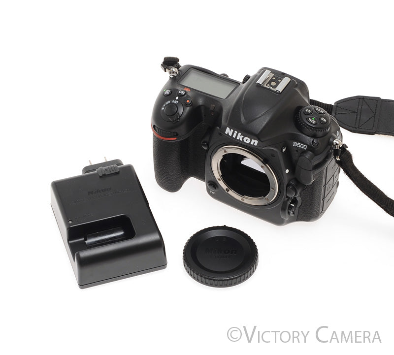 Nikon D500 20.9MP Digital SLR Camera Body ~48,341 Shots [EXC+] - Victory Camera