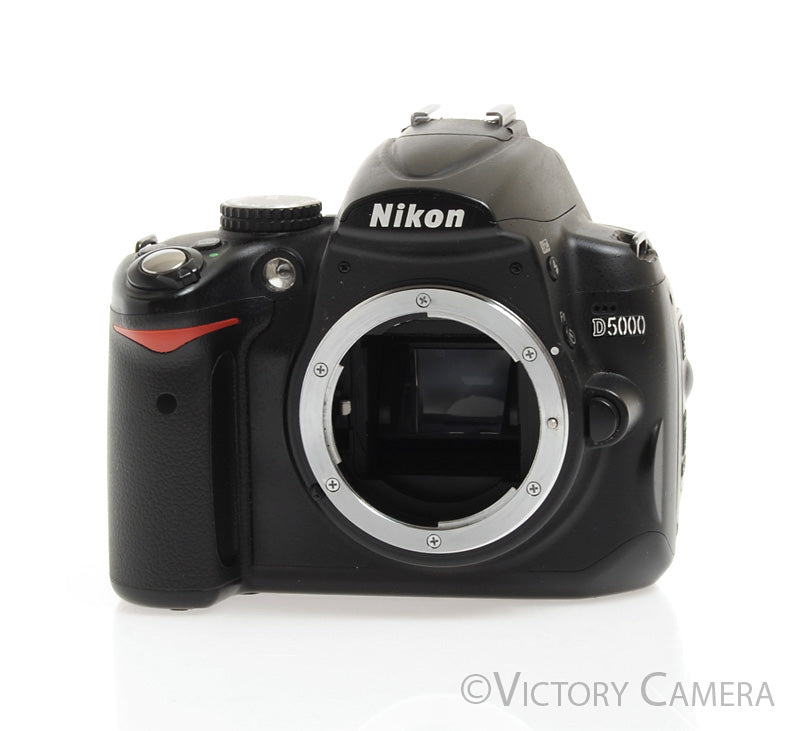 Nikon D5000 12.3MP Digital SLR Camera Body w/ Charger (~22,000 shots) [EXC-] - Victory Camera