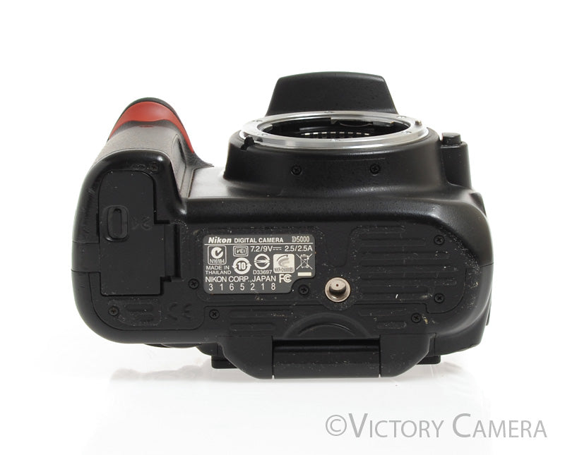 Nikon D5000 12.3MP Digital SLR Camera Body w/ Charger (~22,000 shots) - Victory Camera