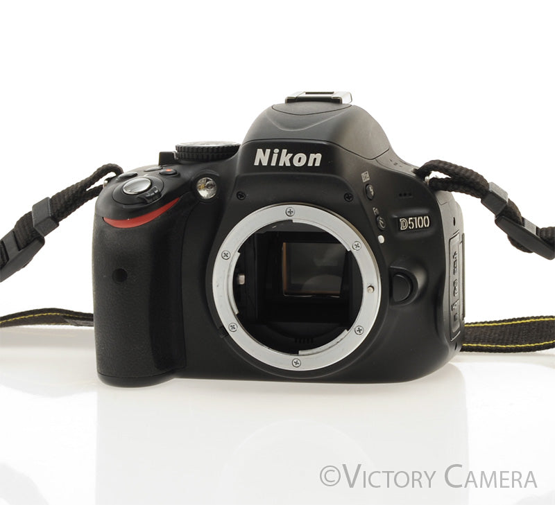Nikon D5100 16.2MP DSLR Camera Body (~5300 Shots) [MINT-] - Victory Camera