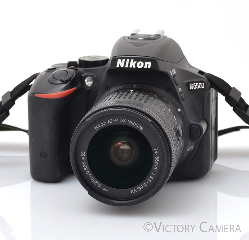 Nikon D5500 24.2MP Digital SLR Camera w/ 18-55mm Lens ~3,976 Shots [EXC+] - Victory Camera