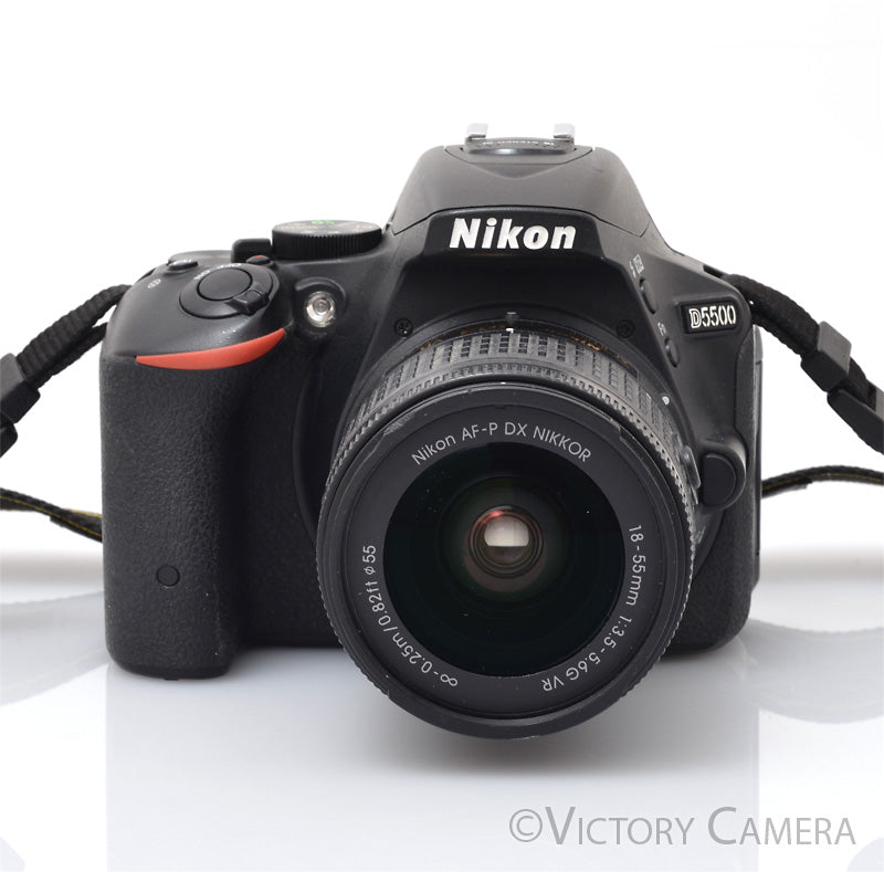 Nikon D5500 24.2MP Digital SLR Camera w/ 18-55mm Lens ~3,976 Shots [EXC+] - Victory Camera