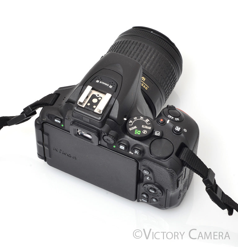 Nikon D5500 24.2MP Digital SLR Camera w/ 18-55mm Lens ~3,976 Shots [EXC+] - Victory Camera