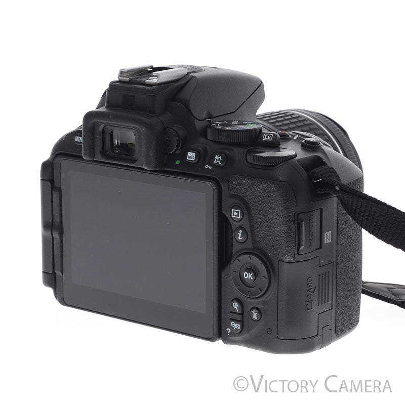 Nikon D5600 24.2MP Digital SLR Camera w/ 18-55mm Zoom Lens [EXC+] - Victory Camera