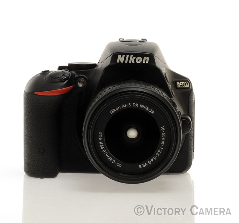 Nikon D5500 24.2MP Digital SLR Camera w/ 18-55mm Lens ~11,088 Shots [EXC] - Victory Camera