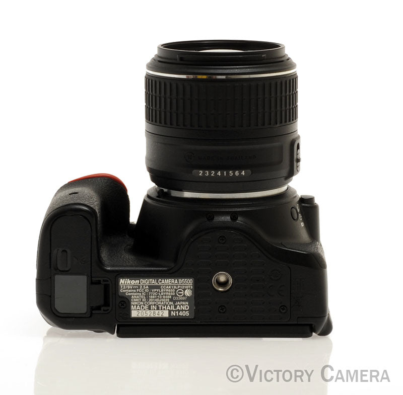 Nikon D5500 24.2MP Digital SLR Camera w/ 18-55mm Lens ~11,088 Shots [EXC] - Victory Camera