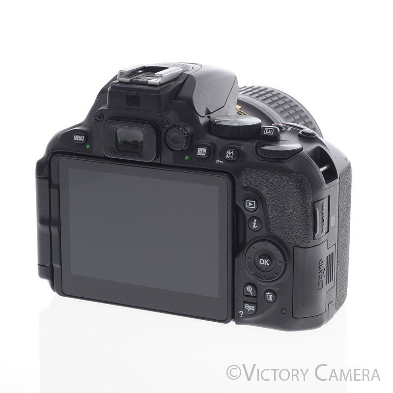 Nikon D5600 24.2MP Digital SLR Camera w/ 18-55mm Zoom Lens  [EXC+] - Victory Camera