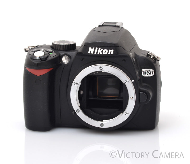 Nikon D60 10.2MP Digital SLR Digital Camera Body ~7,937 Shutter Count~ [EXC+] - Victory Camera