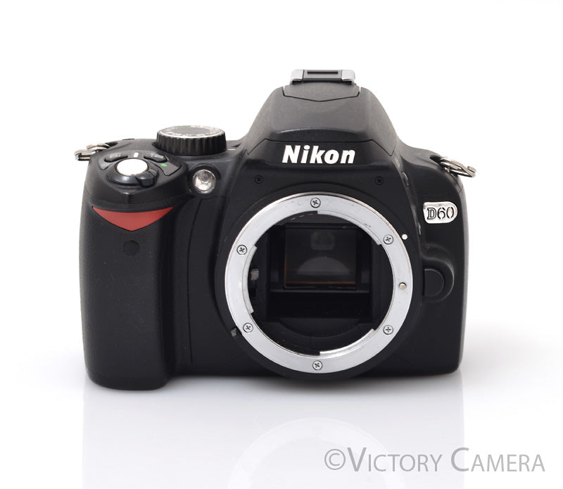 Nikon D60 10.2MP Digital SLR Digital Camera Body ~7,937 Shutter Count~ [EXC+] - Victory Camera