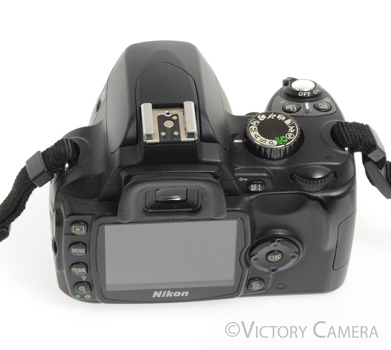 Nikon D60 10.2MP Digital SLR Digital Camera Body ~Low Shutter Count, 8850 Shots - Victory Camera