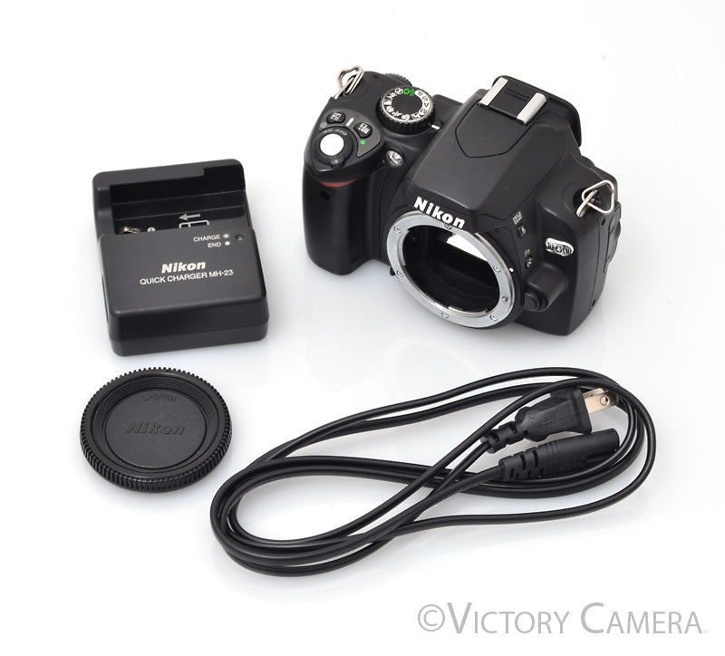 Nikon D60 10.2MP Digital SLR Digital Camera Body ~7,937 Shutter Count~ [EXC+] - Victory Camera