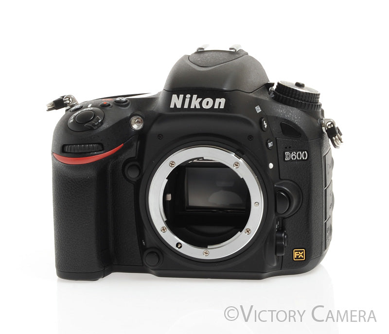 Nikon D600 24.3MP Digital SLR Camera Body -Mint, ~1350 Shots- - Victory Camera