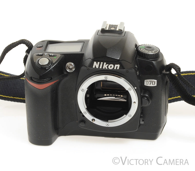 Nikon D70 Digital SLR Camera Body w/ Battery &amp; Charger [EXC-] - Victory Camera