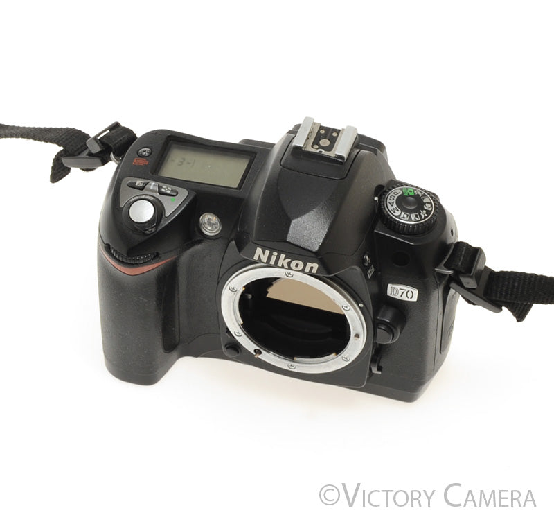 Nikon D70 Digital SLR Camera Body w/ Battery &amp; Charger [EXC] - Victory Camera