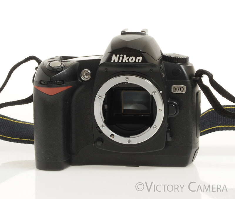 Nikon D70 Digital SLR Camera Body w/ Battery &amp; Charger [EXC-] - Victory Camera