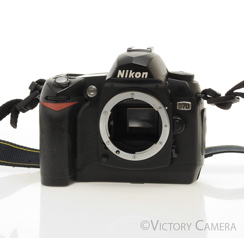 Nikon D70 Digital SLR Camera Body w/ Battery &amp; Charger [EXC] - Victory Camera