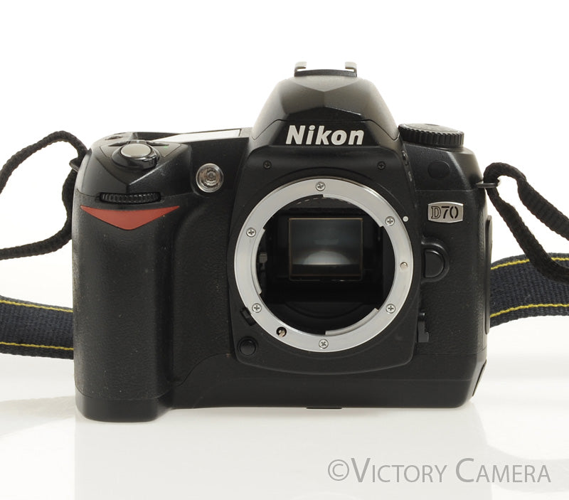 Nikon D70 Digital SLR Camera Body w/ Battery &amp; Charger [EXC-] - Victory Camera
