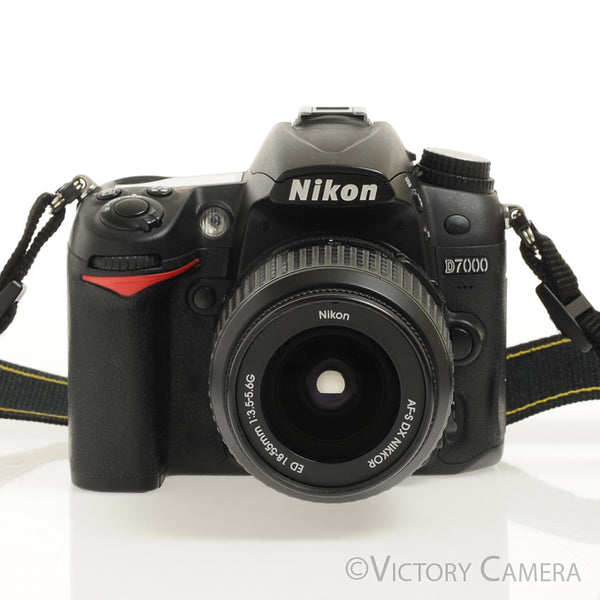 Nikon D7000 16.2MP Digital Camera w/ 18-55mm Lens ~17000 shots- [EXC+]