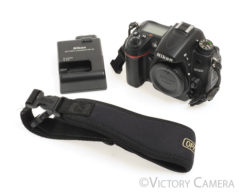 Nikon D7000 16.2MP Digital Camera Body -Clean, Low Shutter Count ~1500 shots- [EXC+] - Victory Camera