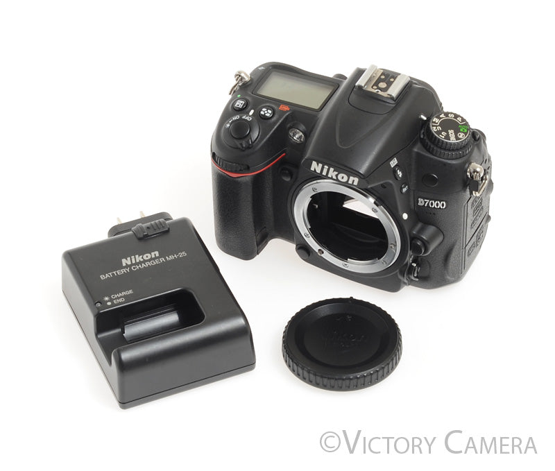Nikon D7000 16.2MP Digital Camera Body -Clean, ~9650 shots- [EXC+] - Victory Camera