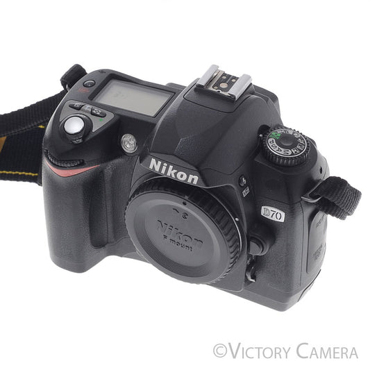 Nikon D70 Digital SLR Camera Body w/ Battery & Charger [EXC] - Victory Camera