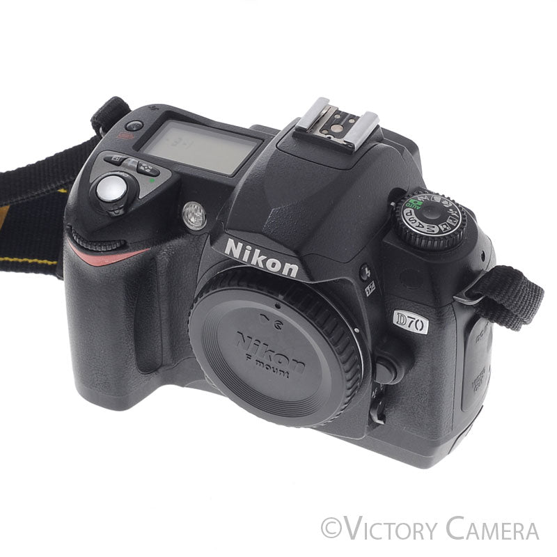 Nikon D70 Digital SLR Camera Body w/ Battery & Charger [EXC] - Victory Camera