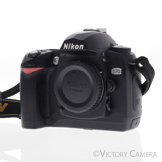 Nikon D70 Digital SLR Camera Body w/ Battery & Charger [EXC] - Victory Camera