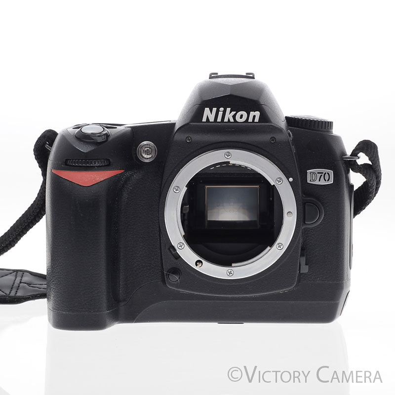 Nikon D70 Digital SLR Camera Body w/ Battery & Charger [EXC] - Victory Camera