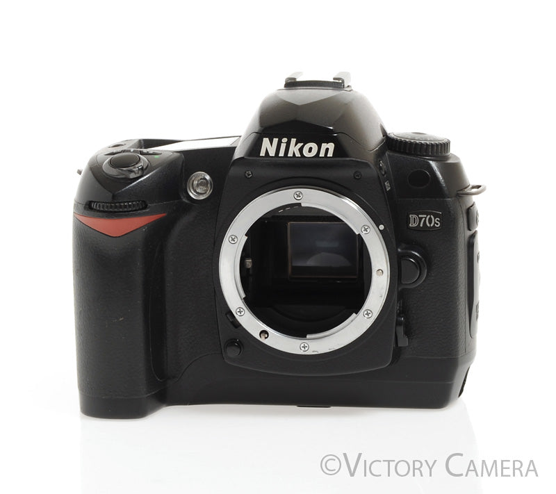 Nikon D70s Digital SLR Camera Body w/ Battery &amp; Charger -~30,000 Shutter Count- - Victory Camera