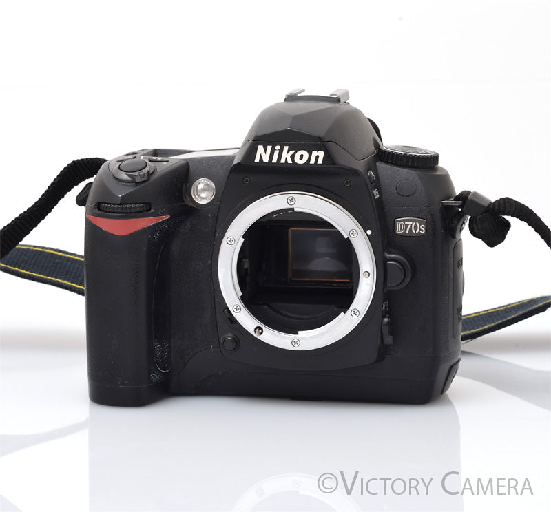 Nikon D70s Digital SLR Camera Body w/ Battery & Charger ~8,744 Shots [EXC-] - Victory Camera