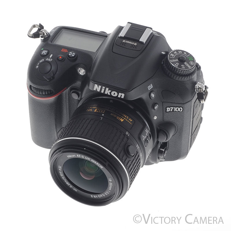 Nikon D7100 24.1MP Digital Camera w/ 18-55mm Lens ~418 Shutter Count [EXC] image 1