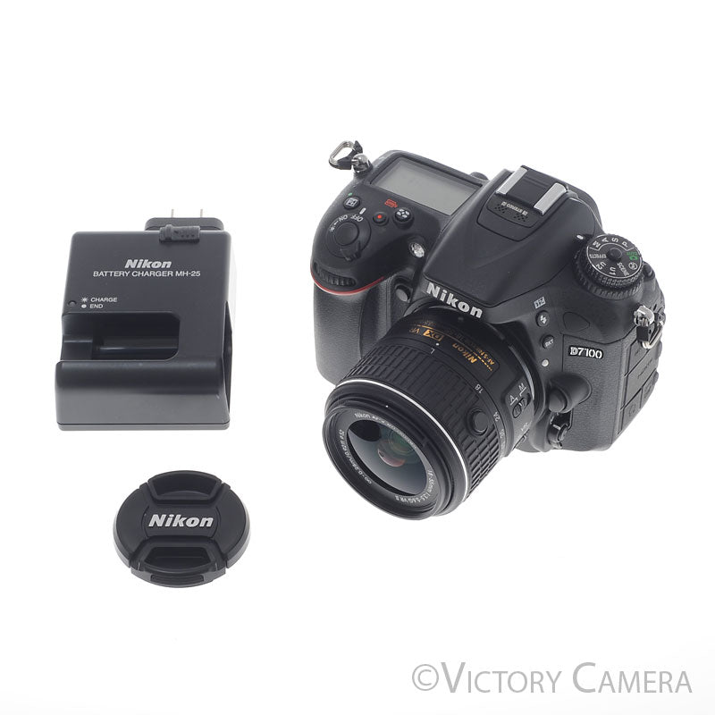 Nikon D7100 24.1MP Digital Camera w/ 18-55mm Lens ~418 Shutter Count [EXC] image 6