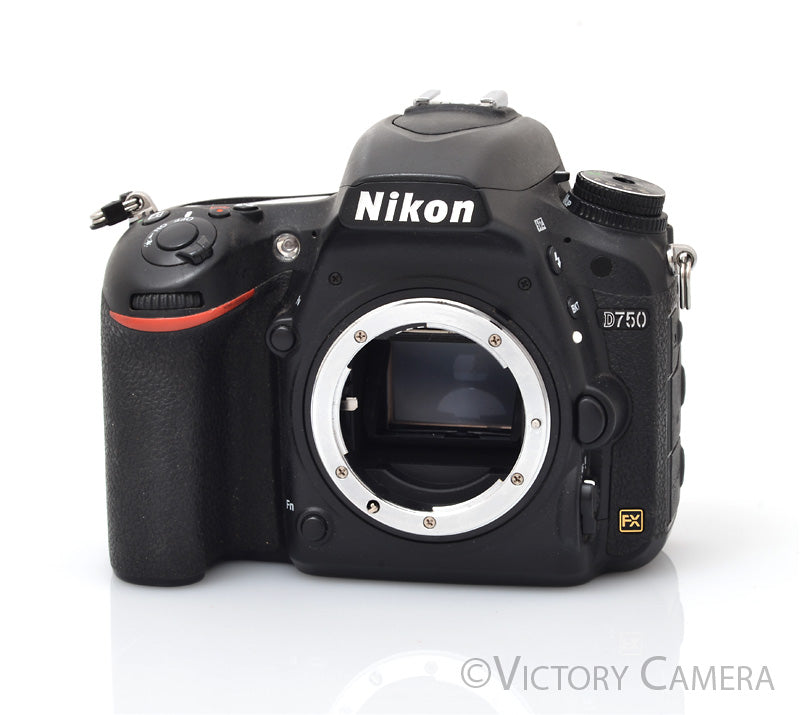 Nikon D750 24.3MP FX DSLR Camera Body ~2,743 Shots [GOOD] - Victory Camera