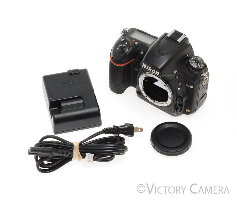 Nikon D750 24.3MP FX DSLR Camera Body ~2,743 Shots [EXC+] - Victory Camera