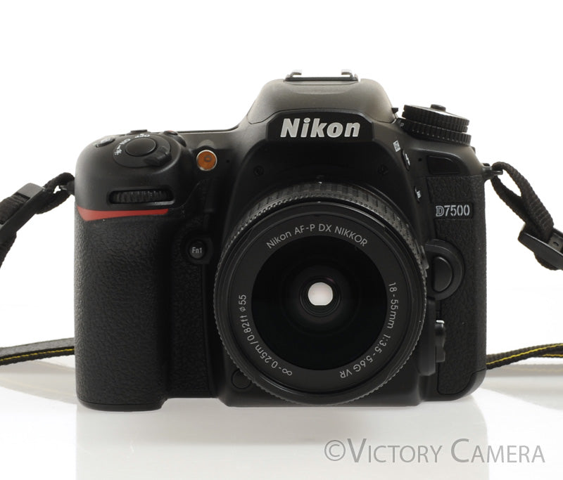 Nikon D7500 20.9MP DX DSLR Nikon D7500 Camera w/ 18-55mm (~2300 Shots) [MINT-] - Victory Camera