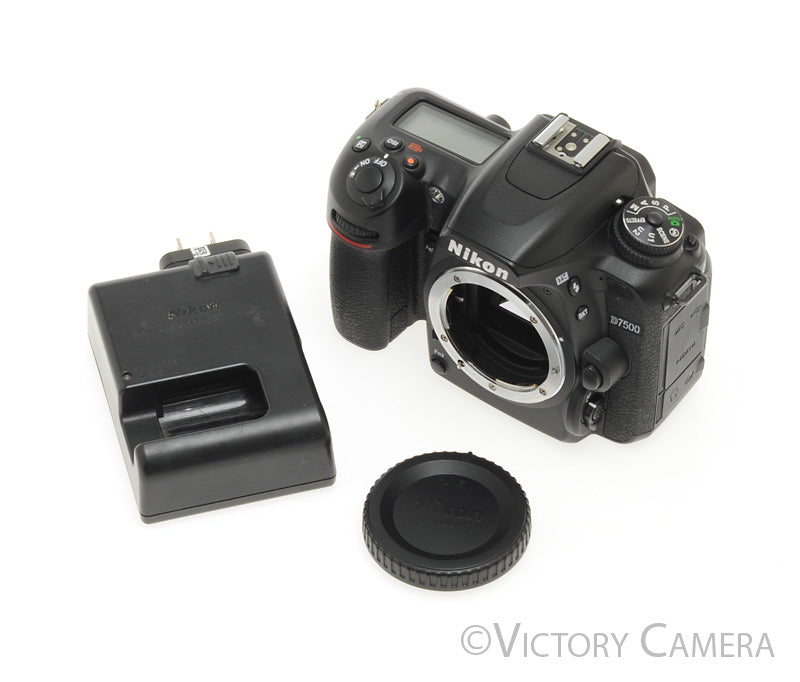 Nikon D7500 20.9MP DX DSLR Camera Body ~12000 Shots [EXC+] - Victory Camera