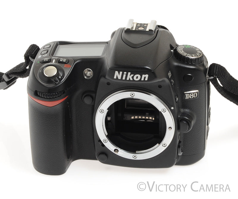 Nikon D80 Black Digital AF Camera Body ERR (asis)