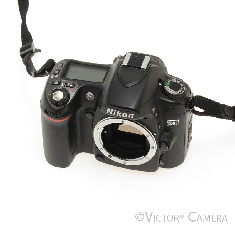 Nikon D80 Digital SLR Camera Body w/ Battery and Charger [EXC] - Victory Camera