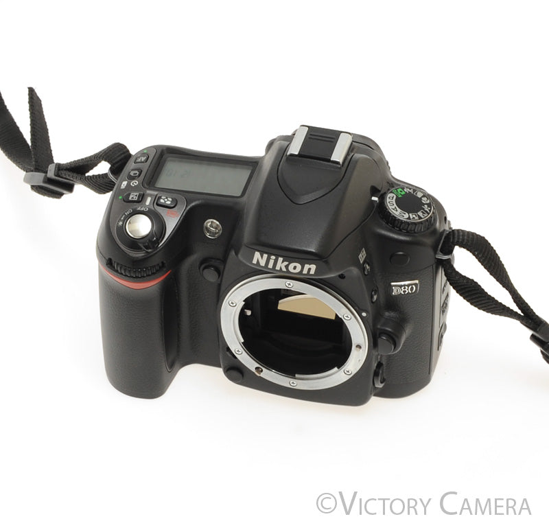 Nikon D80 Digital SLR Camera Body w/ Battery and Charger [EXC] - Victory Camera