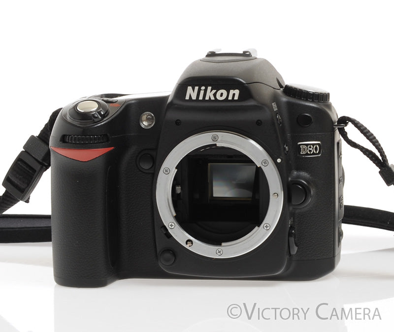 Nikon D80 Digital SLR Camera Body w/ Battery and Charger [EXC] - Victory Camera