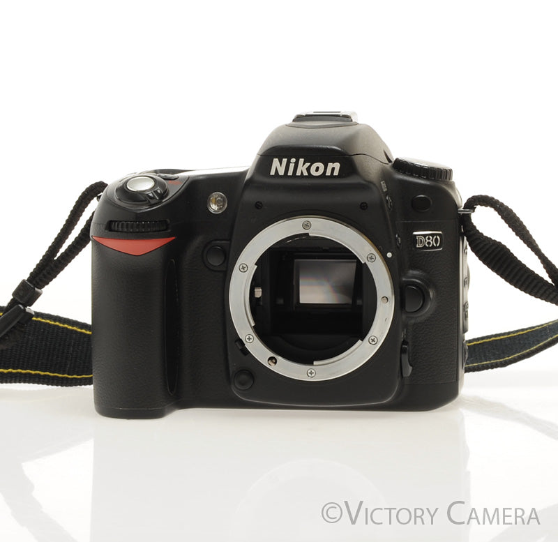 Nikon D80 Digital SLR Camera Body w/ Battery and Charger [EXC] - Victory Camera