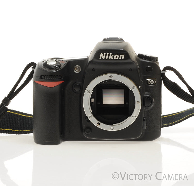 Nikon D80 Digital SLR Camera Body w/ Battery and Charger [EXC] - Victory Camera