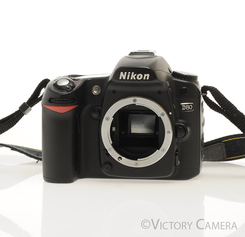 Nikon D80 Digital SLR Camera Body w/ Battery and Charger [EXC] - Victory Camera