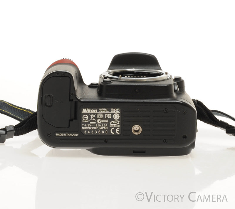 Nikon D80 Digital SLR Camera Body w/ Battery and Charger [EXC] - Victory Camera